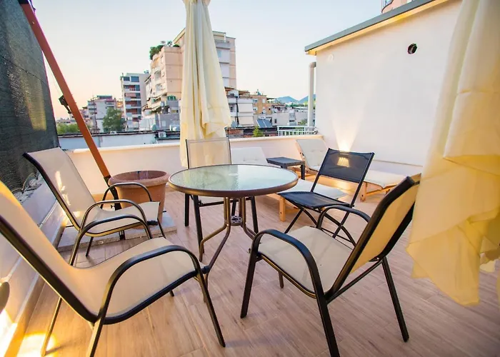 Blloku 4br Duplex W Bbq Terrace - Διαμέρισμα Τίρανα